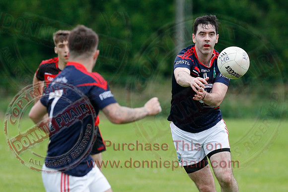 Maguiresbridge (1-14) in Senior GAA Football League Division Two.