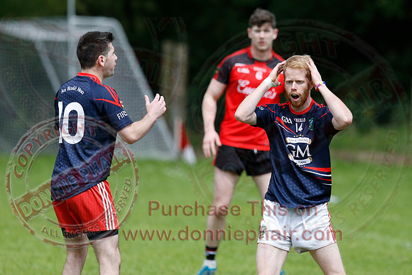 Maguiresbridge (1-14) in Senior GAA Football League Division Two.
