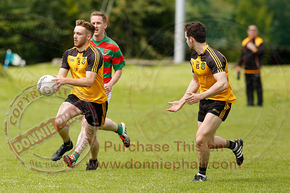Maguiresbridge (1-14) in Senior GAA Football League Division Two.