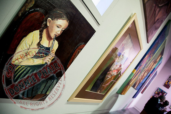 South West College Art and Design End of Year Show in the Higher Bridges Gallery, Enniskillen.