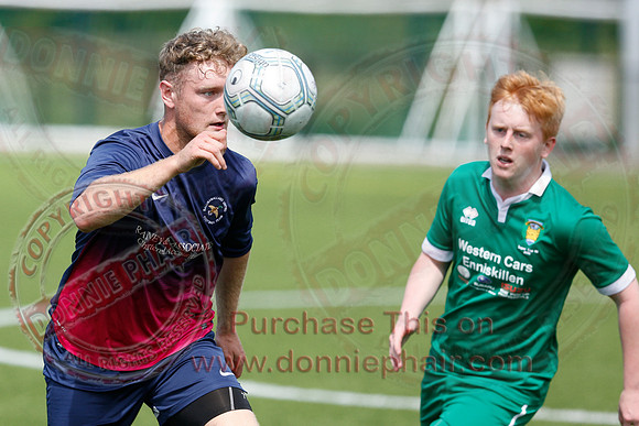 Ballinamallard U20's (4) V Fermanagh Super Cup Premiers (1).