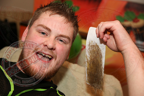 Charity Waxing in aid of Macmillan Cancer Support in The Corner House.