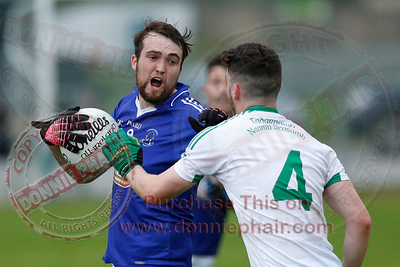 Kinawley (0-08) V Ederney (1-13) in Senior GAA Football League, Division One.-