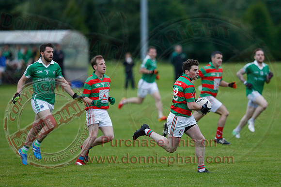 Lisnaskea (1-11) V Roslea (4-12) in Senior GAA Football League, Division One.