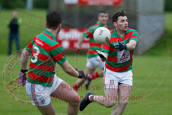 Lisnaskea (1-11) V Roslea (4-12) in Senior GAA Football League, Division One.