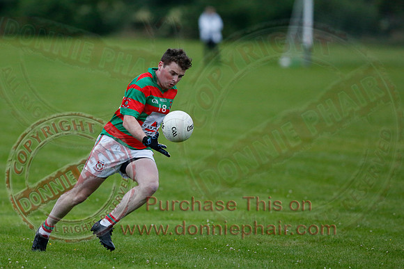 Lisnaskea (1-11) V Roslea (4-12) in Senior GAA Football League, Division One.