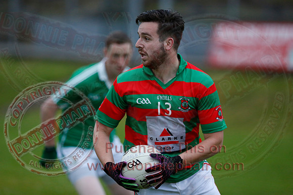 Lisnaskea (1-11) V Roslea (4-12) in Senior GAA Football League, Division One.