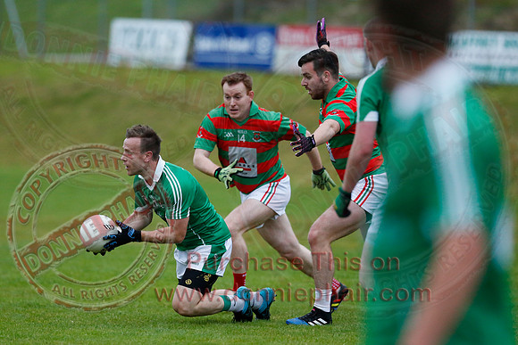 Lisnaskea (1-11) V Roslea (4-12) in Senior GAA Football League, Division One.