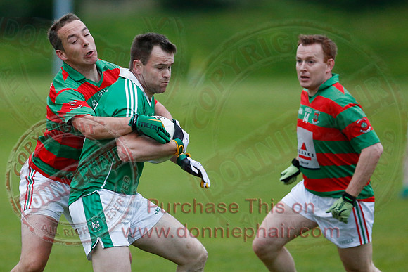 Lisnaskea (1-11) V Roslea (4-12) in Senior GAA Football League, Division One.