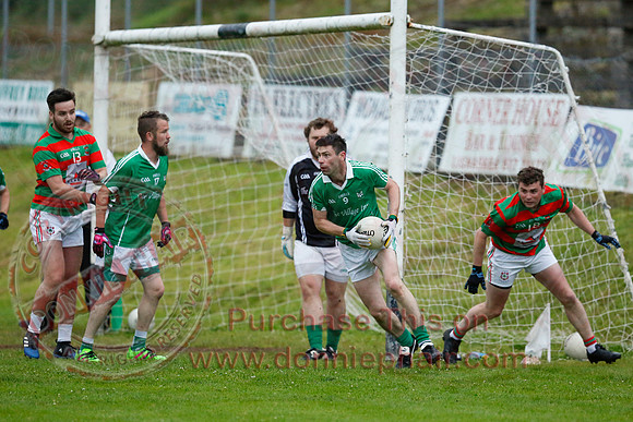 Lisnaskea (1-11) V Roslea (4-12) in Senior GAA Football League, Division One.