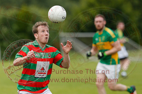 Lisnaskea (2-10) V Irvinestown (2-18) in Senior GAA Football League, Division One.