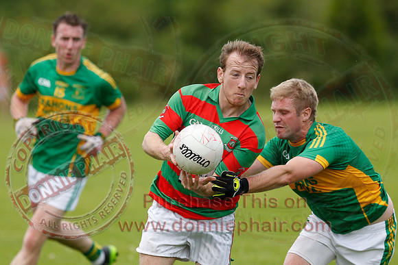 Lisnaskea (2-10) V Irvinestown (2-18) in Senior GAA Football League, Division One.