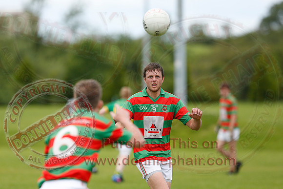 Lisnaskea (2-10) V Irvinestown (2-18) in Senior GAA Football League, Division One.