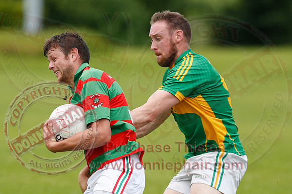 Lisnaskea (2-10) V Irvinestown (2-18) in Senior GAA Football League, Division One.
