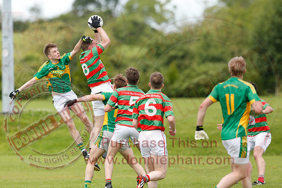 Lisnaskea (2-10) V Irvinestown (2-18) in Senior GAA Football League, Division One.