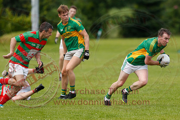 Lisnaskea (2-10) V Irvinestown (2-18) in Senior GAA Football League, Division One.