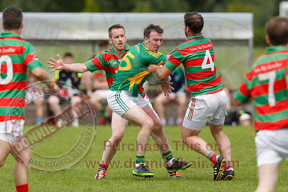 Lisnaskea (2-10) V Irvinestown (2-18) in Senior GAA Football League, Division One.