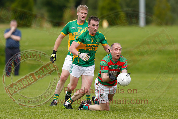 Lisnaskea (2-10) V Irvinestown (2-18) in Senior GAA Football League, Division One.