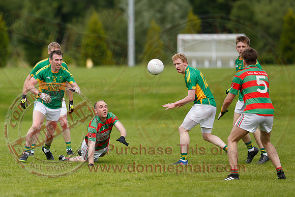 Lisnaskea (2-10) V Irvinestown (2-18) in Senior GAA Football League, Division One.