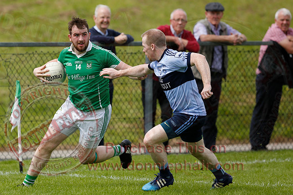 Roslea (0-13) V Belcoo (0-08) in Senior GAA Football League, Division One.