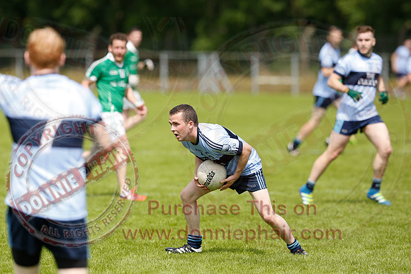 Roslea (0-13) V Belcoo (0-08) in Senior GAA Football League, Division One.