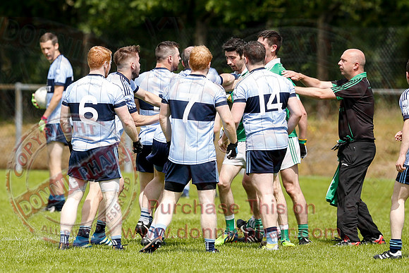 Roslea (0-13) V Belcoo (0-08) in Senior GAA Football League, Division One.