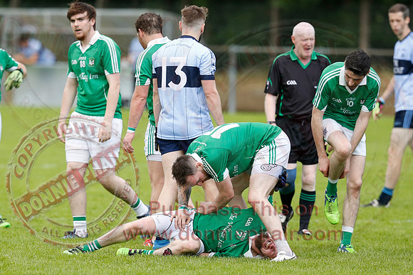 Roslea (0-13) V Belcoo (0-08) in Senior GAA Football League, Division One.