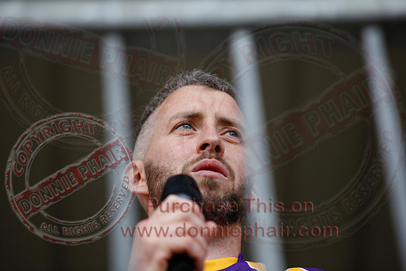 Derrygonnelly (1-15) V Teemore (0-11) in Erne Cup 1 GAA Football Final.