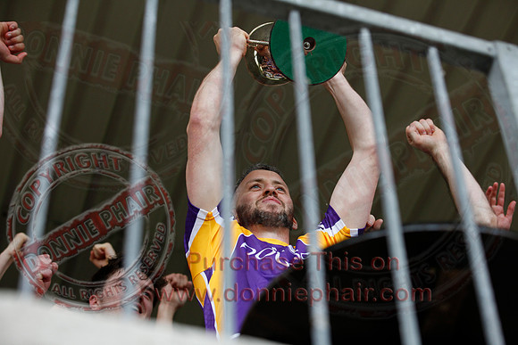 Derrygonnelly (1-15) V Teemore (0-11) in Erne Cup 1 GAA Football Final.