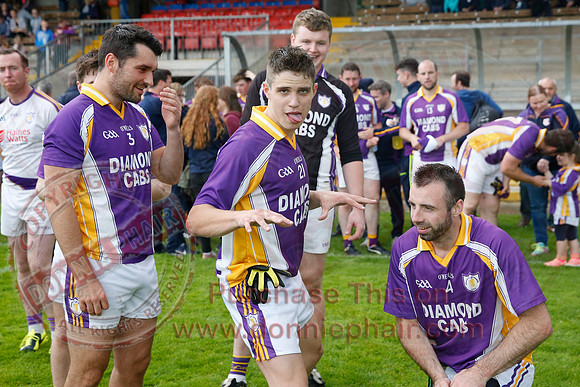 Derrygonnelly (1-15) V Teemore (0-11) in Erne Cup 1 GAA Football Final.