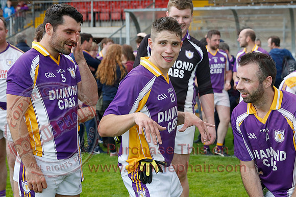Derrygonnelly (1-15) V Teemore (0-11) in Erne Cup 1 GAA Football Final.
