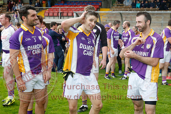 Derrygonnelly (1-15) V Teemore (0-11) in Erne Cup 1 GAA Football Final.