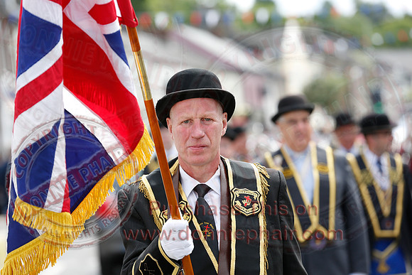 Annual County Fermanagh Demonstration hosted by the Royal Black Institution.