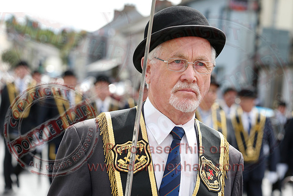 Annual County Fermanagh Demonstration hosted by the Royal Black Institution.