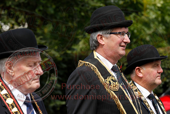 Annual County Fermanagh Demonstration hosted by the Royal Black Institution.