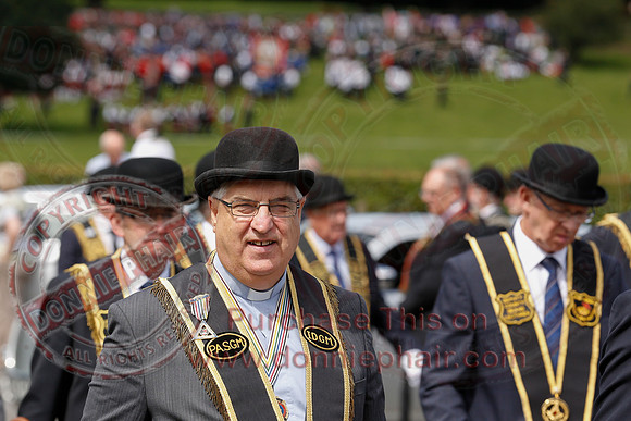 Annual County Fermanagh Demonstration hosted by the Royal Black Institution.