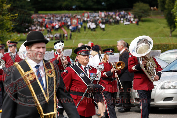 Annual County Fermanagh Demonstration hosted by the Royal Black Institution.