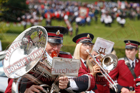 Annual County Fermanagh Demonstration hosted by the Royal Black Institution.