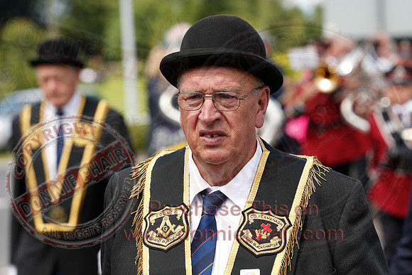 Annual County Fermanagh Demonstration hosted by the Royal Black Institution.