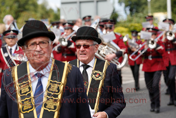 Annual County Fermanagh Demonstration hosted by the Royal Black Institution.
