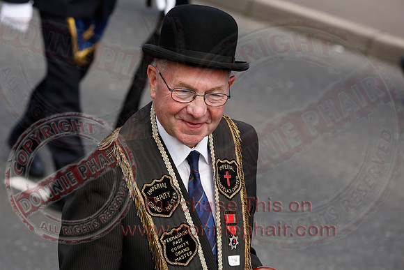 Annual County Fermanagh Demonstration hosted by the Royal Black Institution.