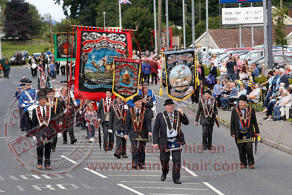 Annual County Fermanagh Demonstration hosted by the Royal Black Institution.