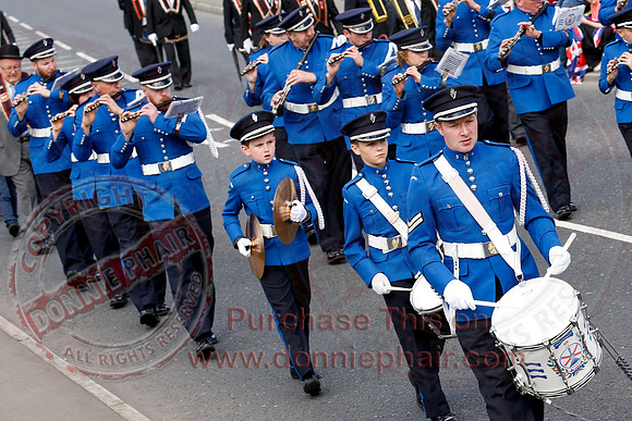 Annual County Fermanagh Demonstration hosted by the Royal Black Institution.