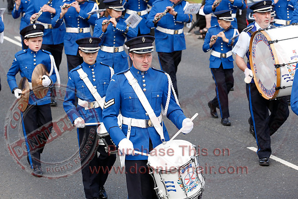 Annual County Fermanagh Demonstration hosted by the Royal Black Institution.