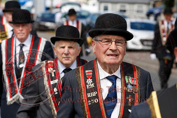 Annual County Fermanagh Demonstration hosted by the Royal Black Institution.