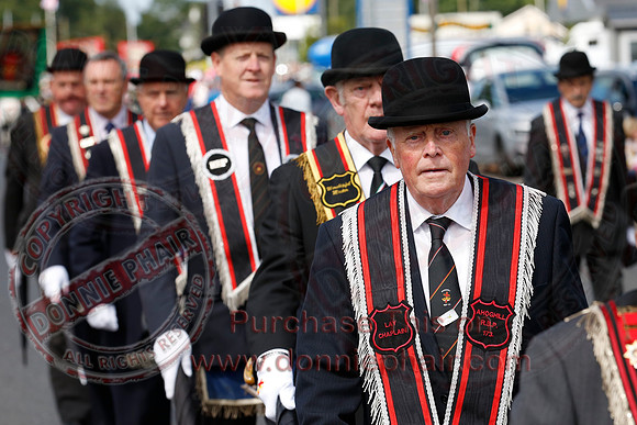 Annual County Fermanagh Demonstration hosted by the Royal Black Institution.