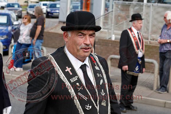 Annual County Fermanagh Demonstration hosted by the Royal Black Institution.