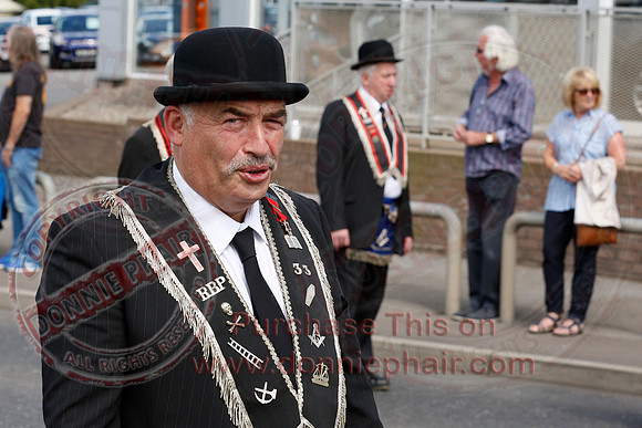 Annual County Fermanagh Demonstration hosted by the Royal Black Institution.