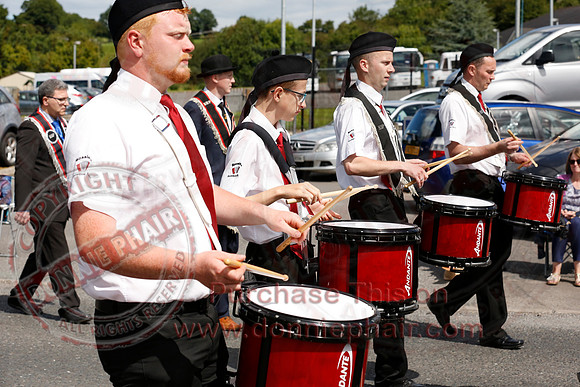 Annual County Fermanagh Demonstration hosted by the Royal Black Institution.