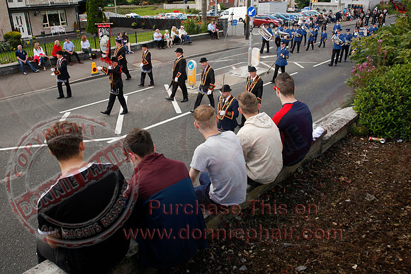 Annual County Fermanagh Demonstration hosted by the Royal Black Institution.